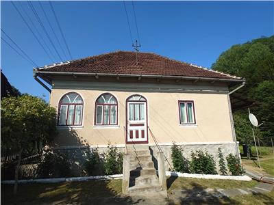 Casa cu teren si padure la tara